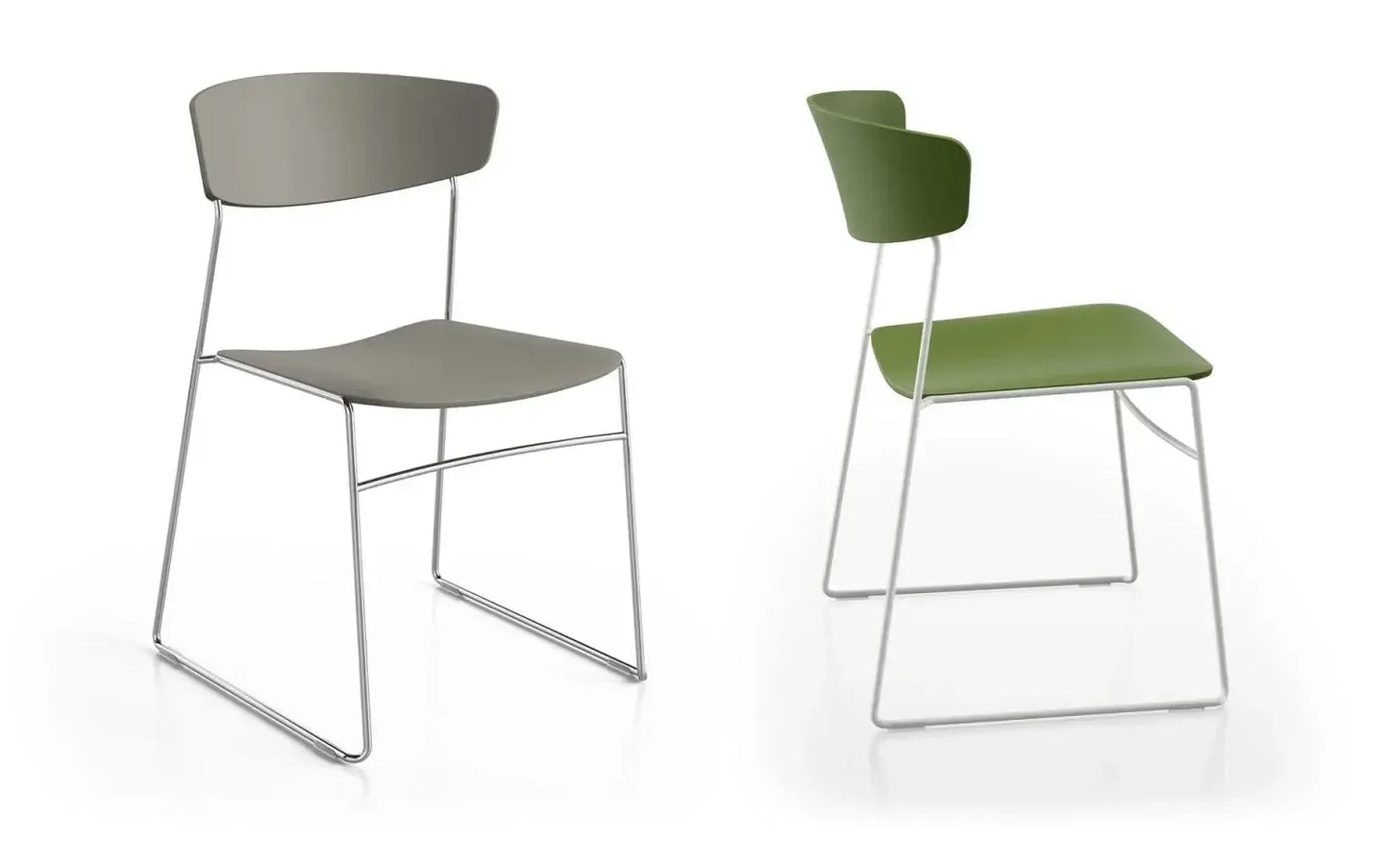 Wolfgang 50X Sled WMX150 Side Chair-Contract Furniture Store for hospitality, leisure & commercial projects