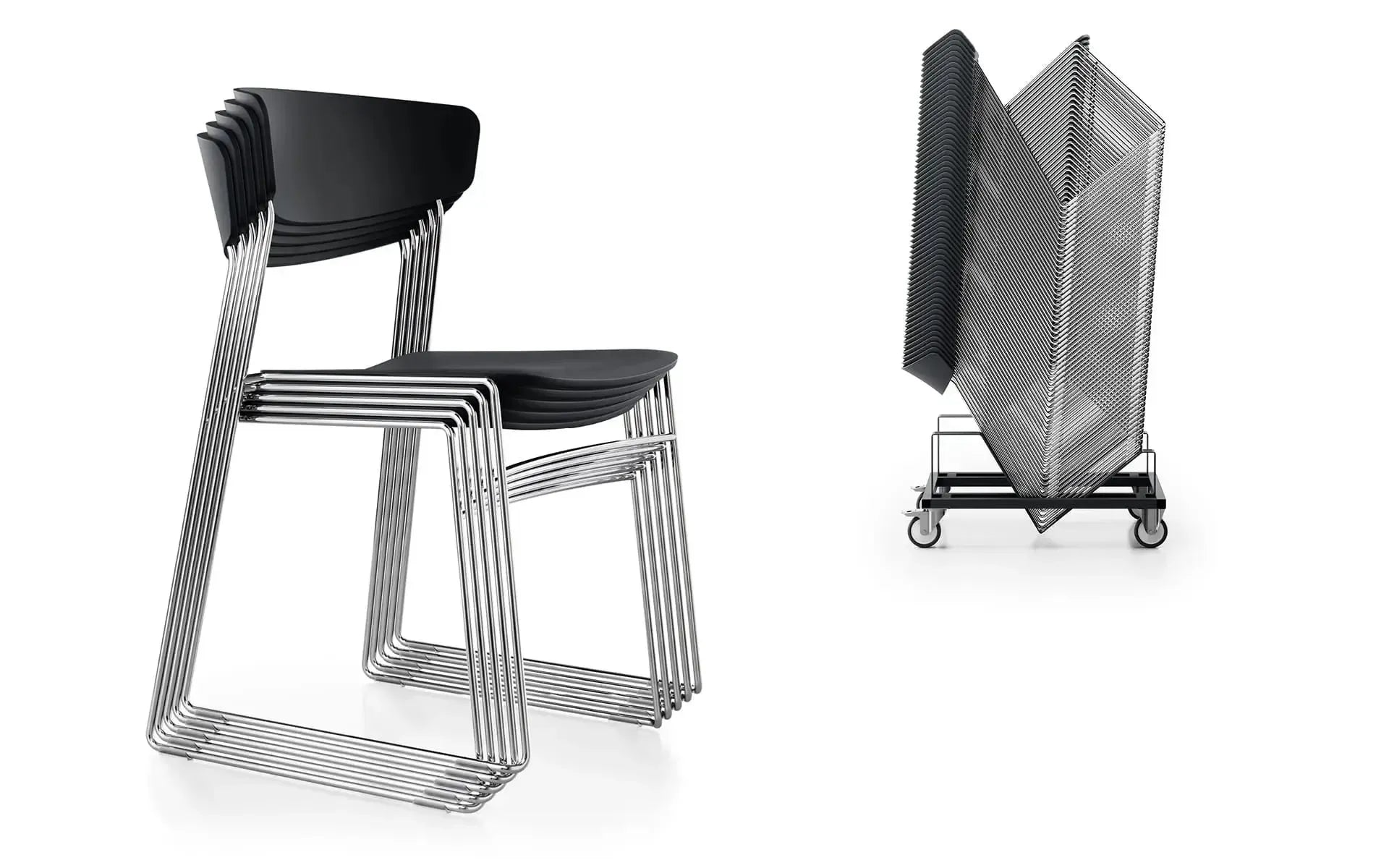 Wolfgang 50X Sled WMX150 Side Chair-Contract Furniture Store for hospitality, leisure & commercial projects