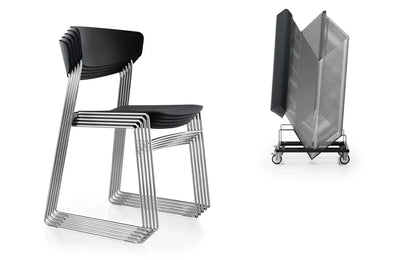 Wolfgang 50X Sled WMX150 Side Chair-Contract Furniture Store for hospitality, leisure & commercial projects