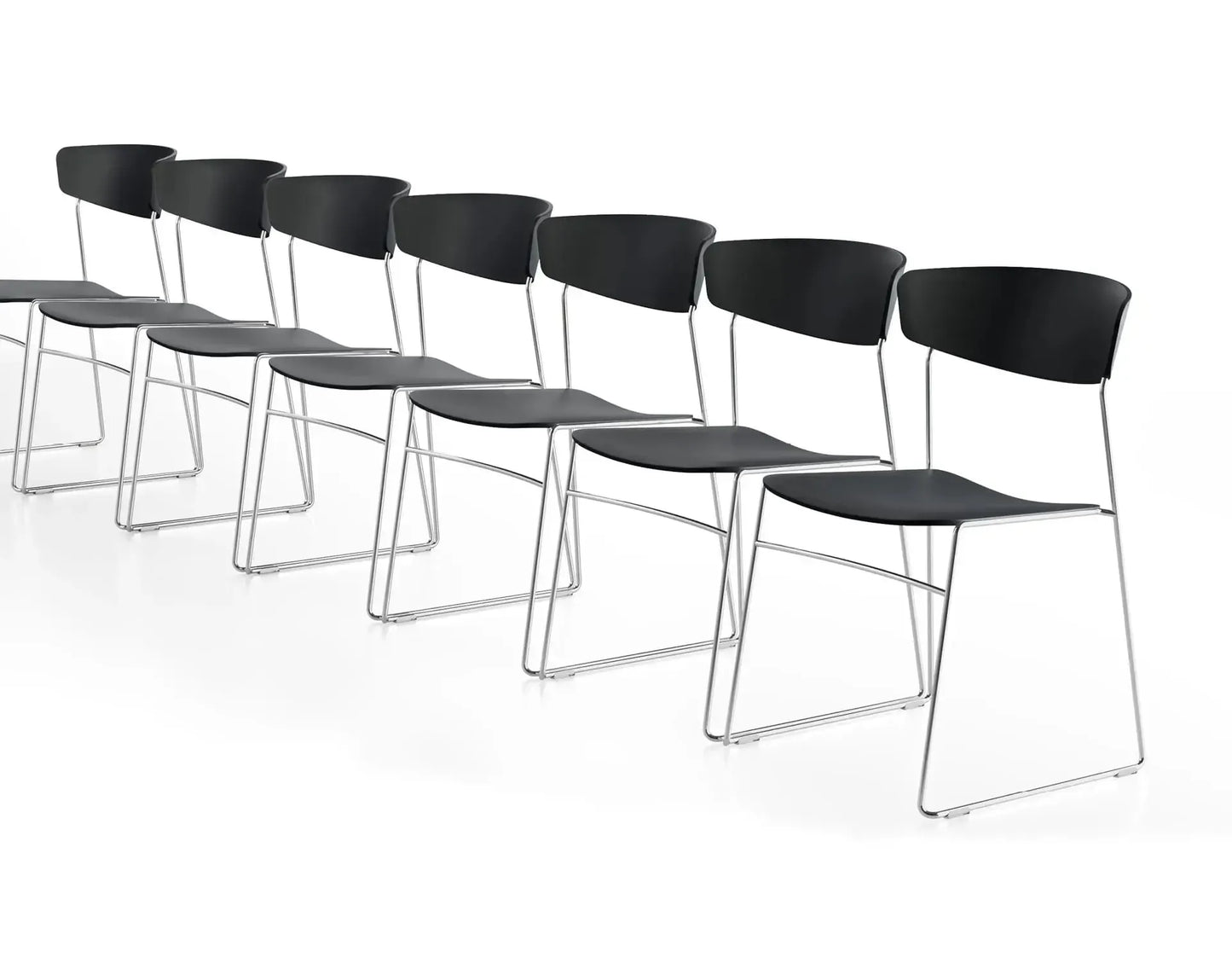 Wolfgang 50X Sled WMX150 Side Chair-Contract Furniture Store for hospitality, leisure & commercial projects