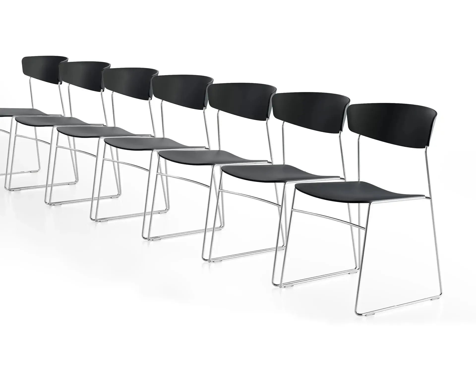 Wolfgang 50X Sled WMX150 Side Chair-Contract Furniture Store for hospitality, leisure & commercial projects