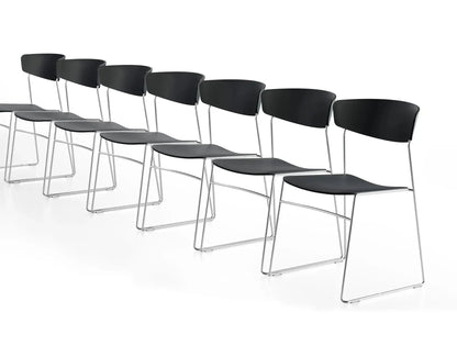 Wolfgang 50X Sled WMX150 Side Chair-Contract Furniture Store for hospitality, leisure & commercial projects