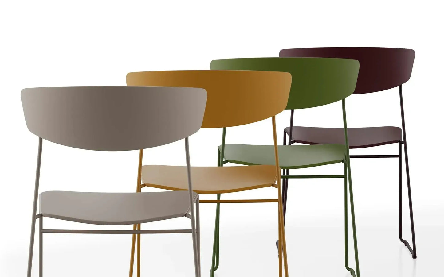 Wolfgang 50X Sled WMX150 Side Chair-Contract Furniture Store for hospitality, leisure & commercial projects