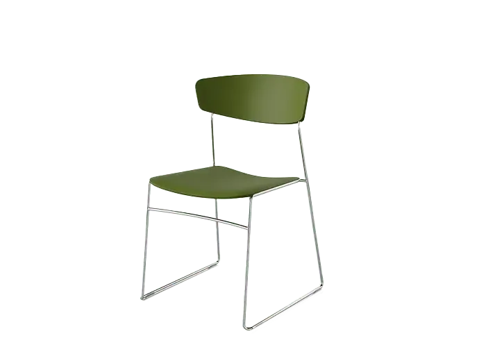 Wolfgang 50X Sled WMX150 Side Chair-Contract Furniture Store for hospitality, leisure & commercial projects