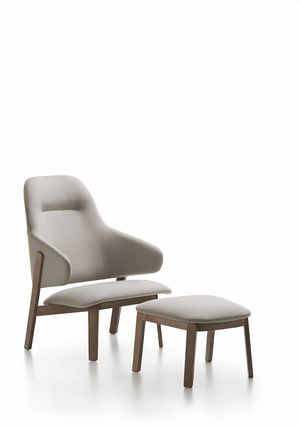 Wolfgang High Back Lounge Chair-Fornasarig-Contract Furniture Store