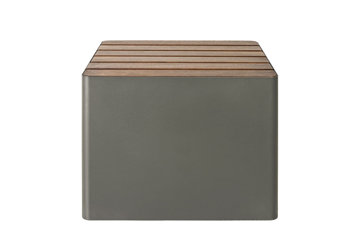 Woodgreen Cube Stool-Hobby Flower-Contract Furniture Store