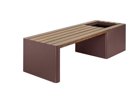 Woodgreen Hydroplanter Bench-Hobby Flower-Contract Furniture Store