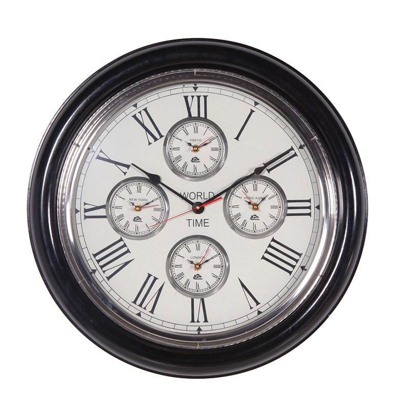 World Time Wall Clock-Coach House-Contract Furniture Store
