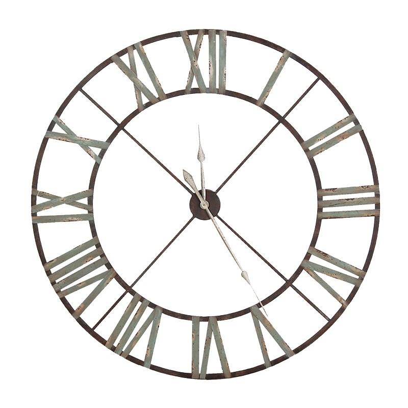 Wrought Iron Wall Clock