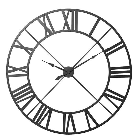 Wrought Iron Wall Clock