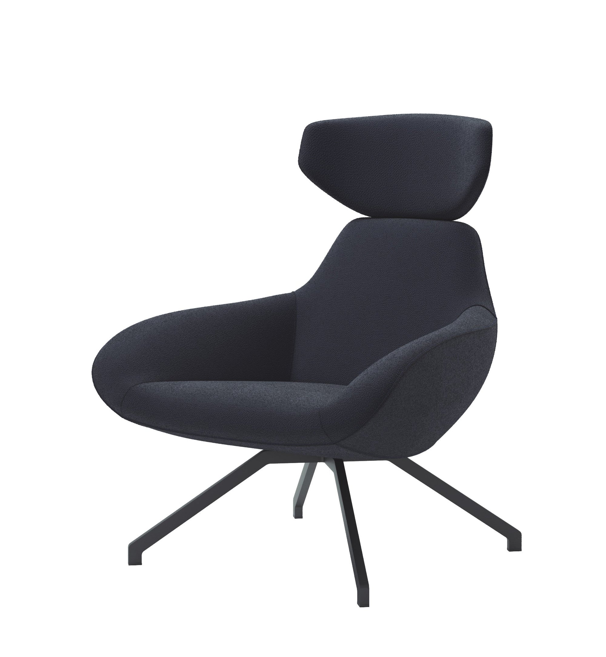 X 2Big Steel Wing Lounge Chair-Alma Design-Contract Furniture Store