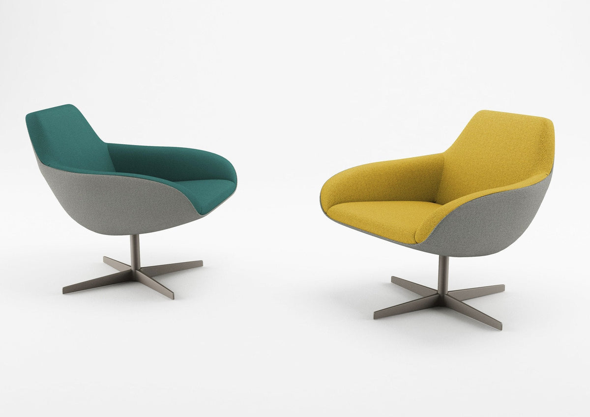 X-Big Four Lounge Chair-Alma Design-Contract Furniture Store