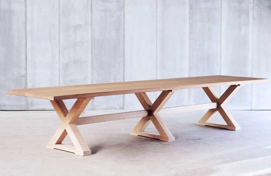 X-Frame Dining Table