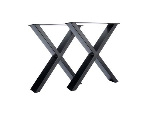 X-Frame Industrial Leg Bench Ends