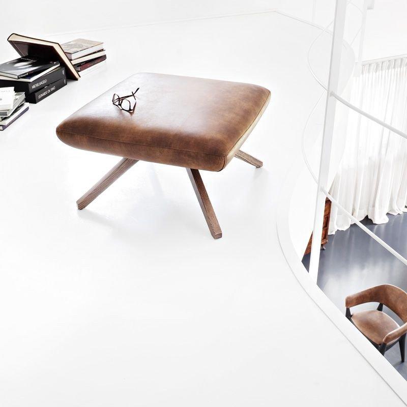 X-Pouf Wood Pouf-Alma Design-Contract Furniture Store