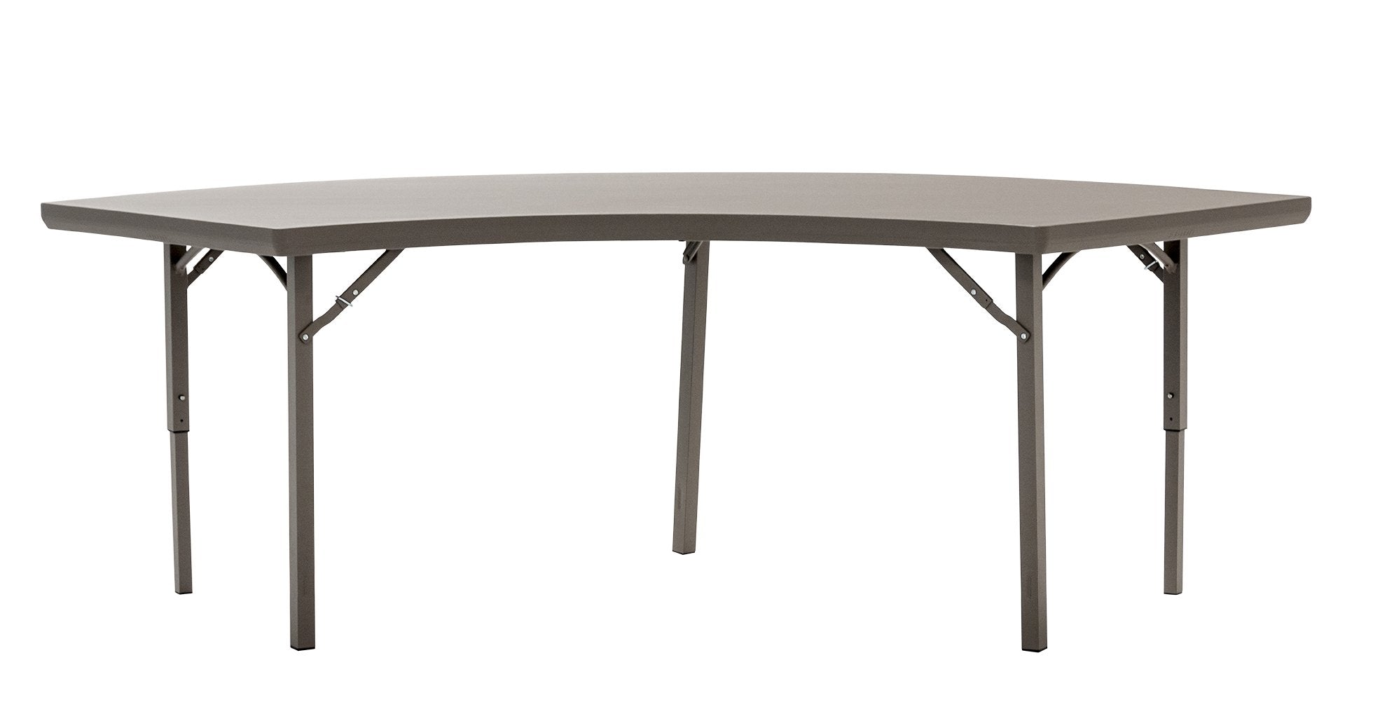 XL Crescent Premium Folding Table-Zown-Contract Furniture Store