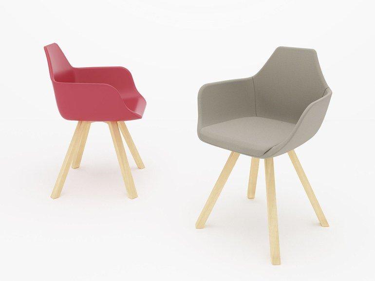 Y-Wood Armchair-Alma Design-Contract Furniture Store