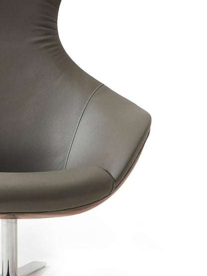 York Wood Lounge Chair