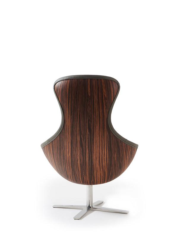 York Wood Lounge Chair