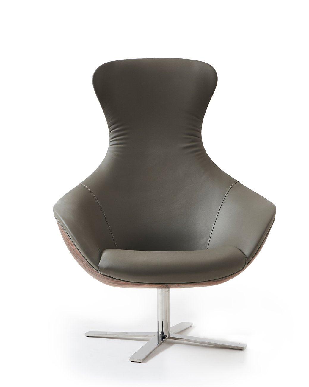 York Wood Lounge Chair