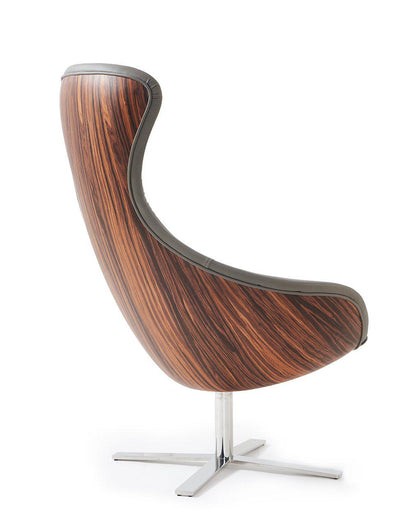 York Wood Lounge Chair