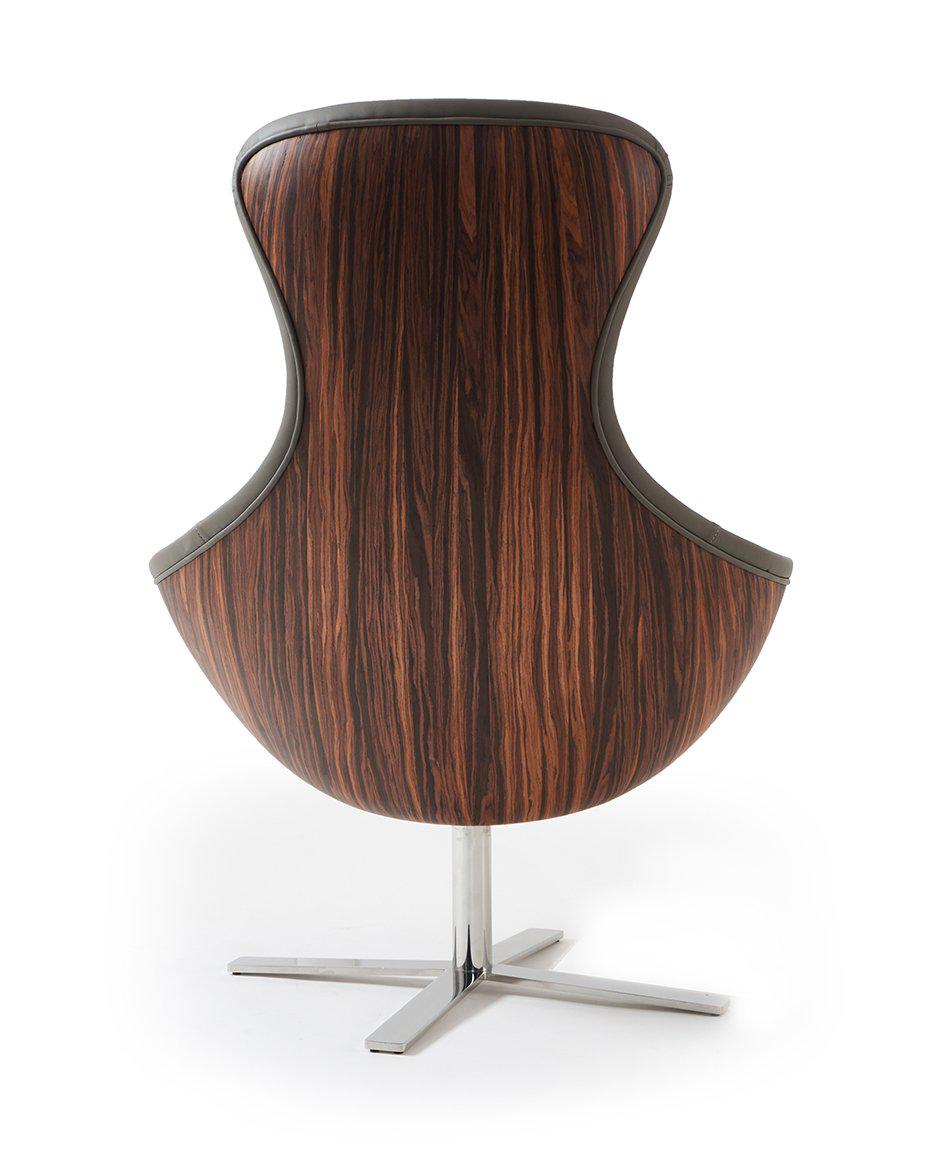 York Wood Lounge Chair