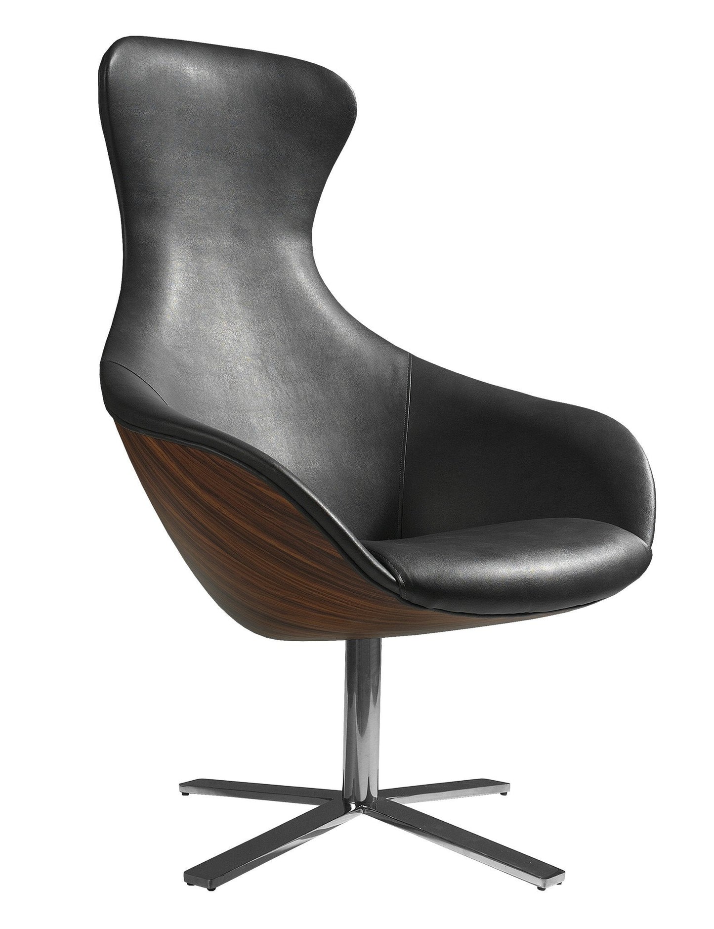 York Wood Lounge Chair