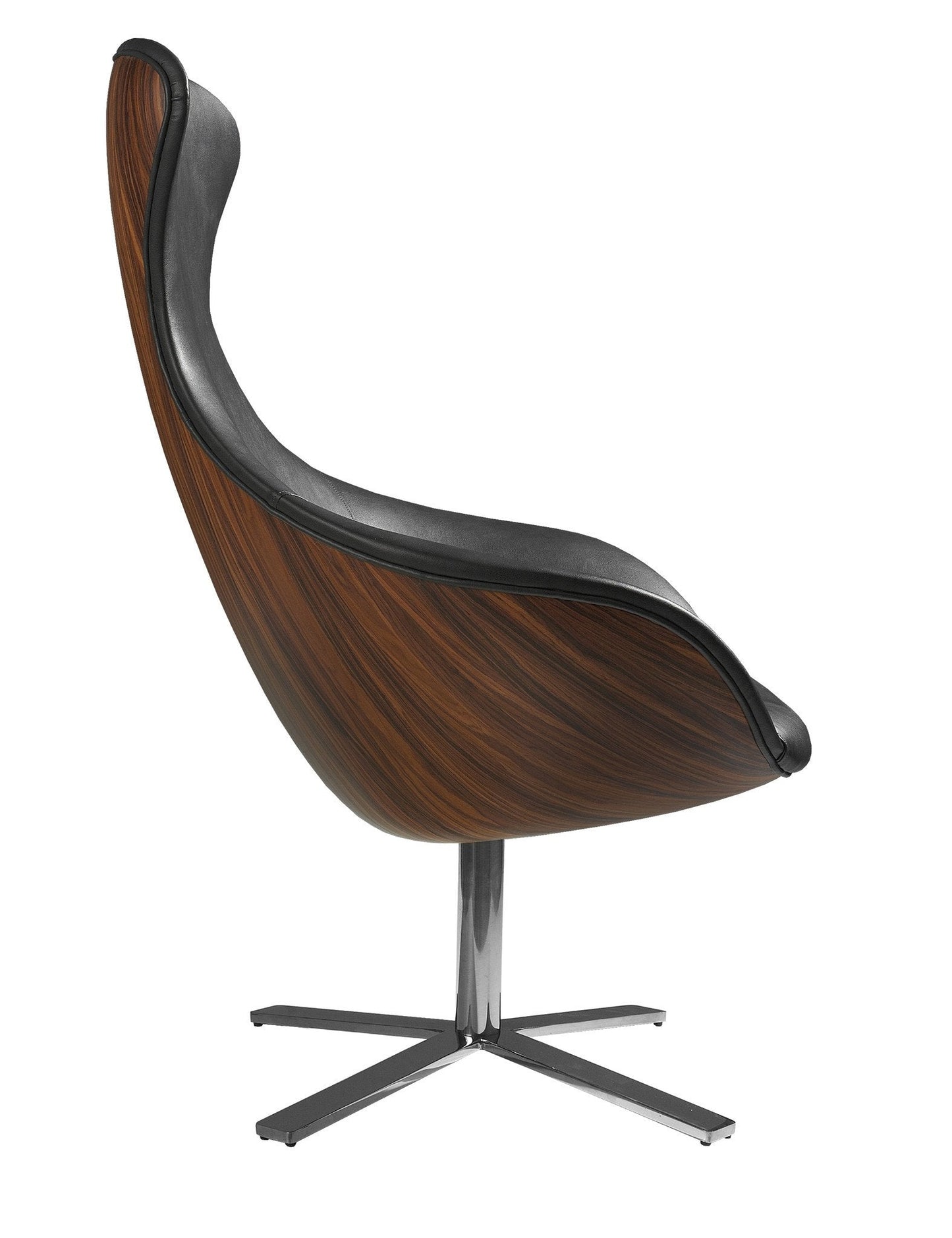 York Wood Lounge Chair