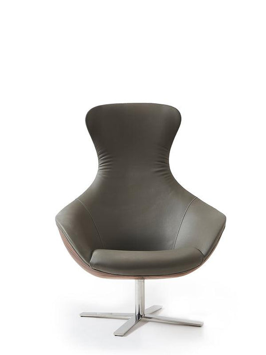 York Wood Lounge Chair