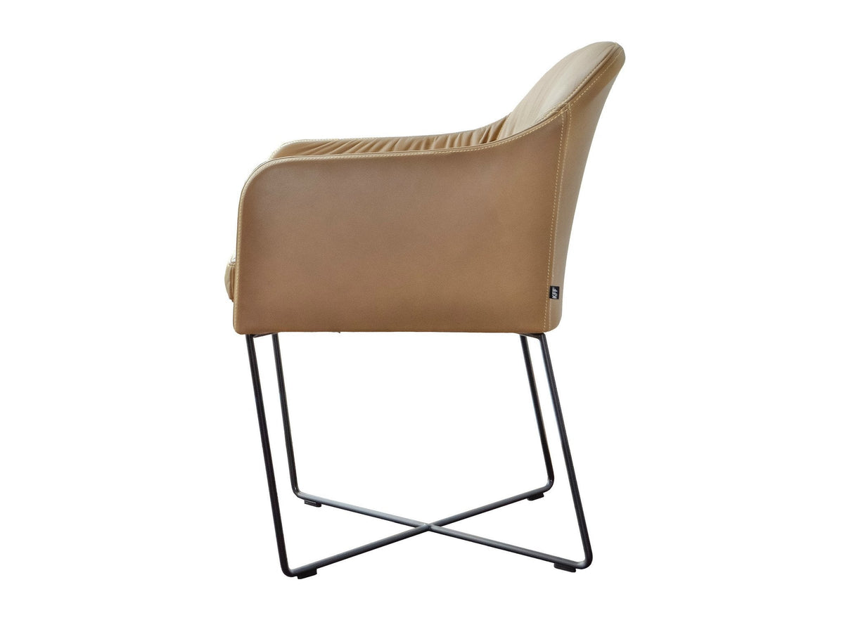 Youma Armchair c/w Cross Legs-KFF-Contract Furniture Store