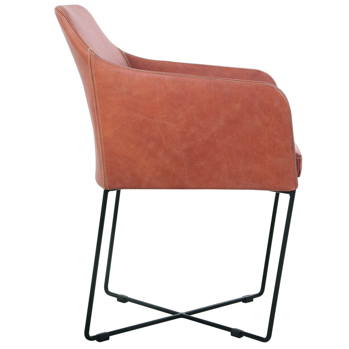Youma Armchair c/w Cross Legs-KFF-Contract Furniture Store