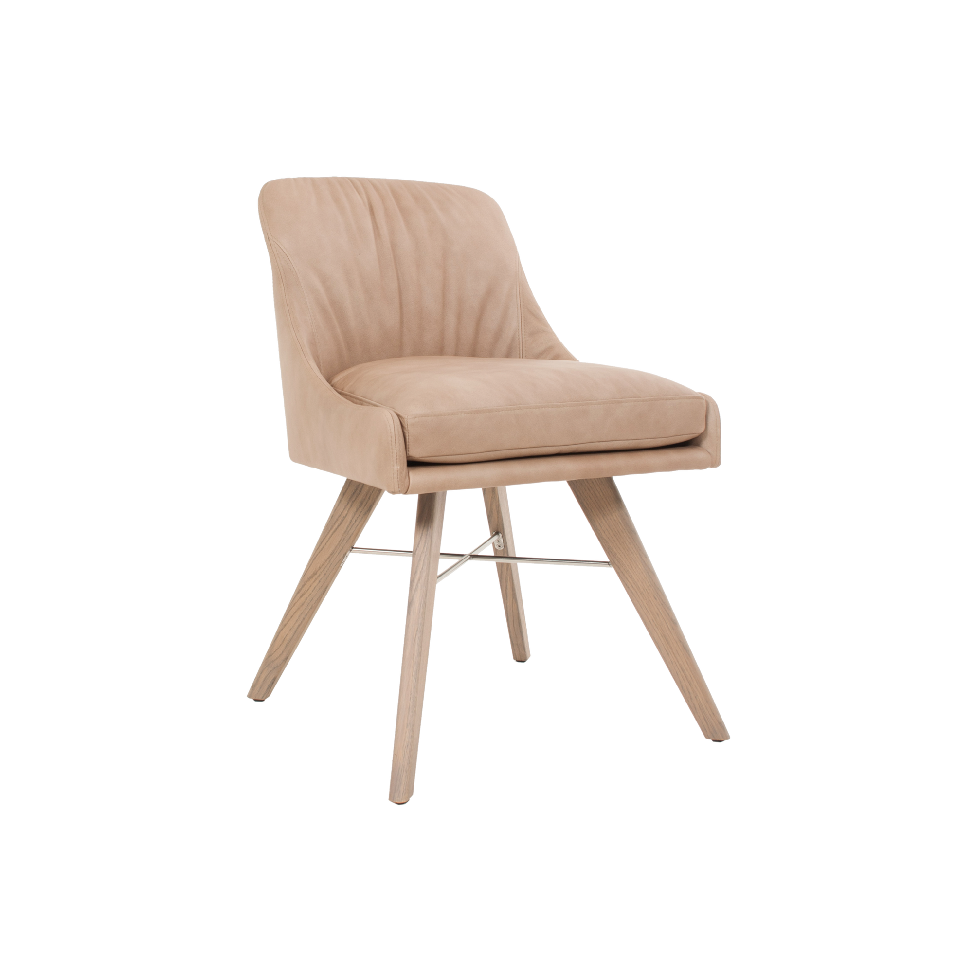 Youma Side Chair c/w Wood Legs-KFF-Contract Furniture Store