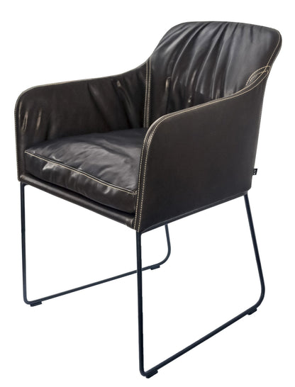 Youma Sled Armchair-Contract Furniture Store for hospitality, leisure & commercial projects