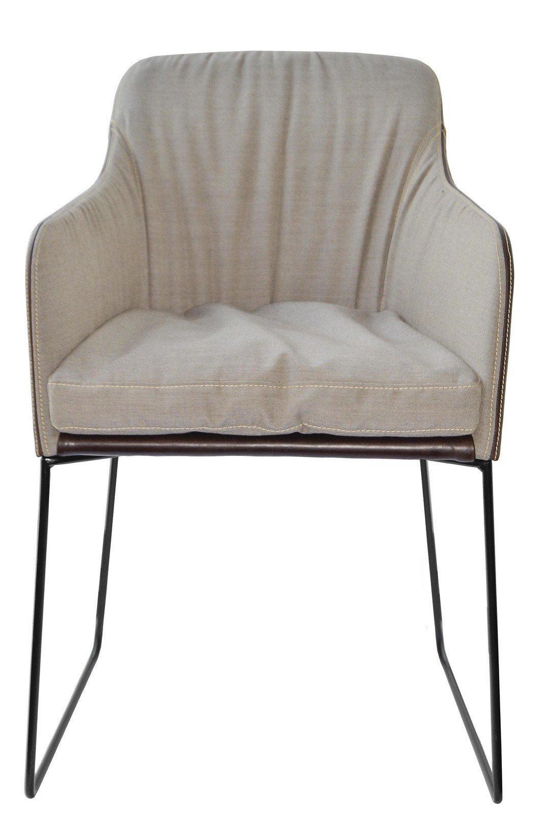 Youma Sled Armchair-Contract Furniture Store for hospitality, leisure & commercial projects