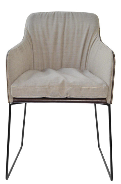 Youma Sled Armchair-Contract Furniture Store for hospitality, leisure & commercial projects