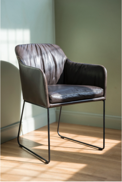 Youma Sled Armchair-Contract Furniture Store for hospitality, leisure & commercial projects