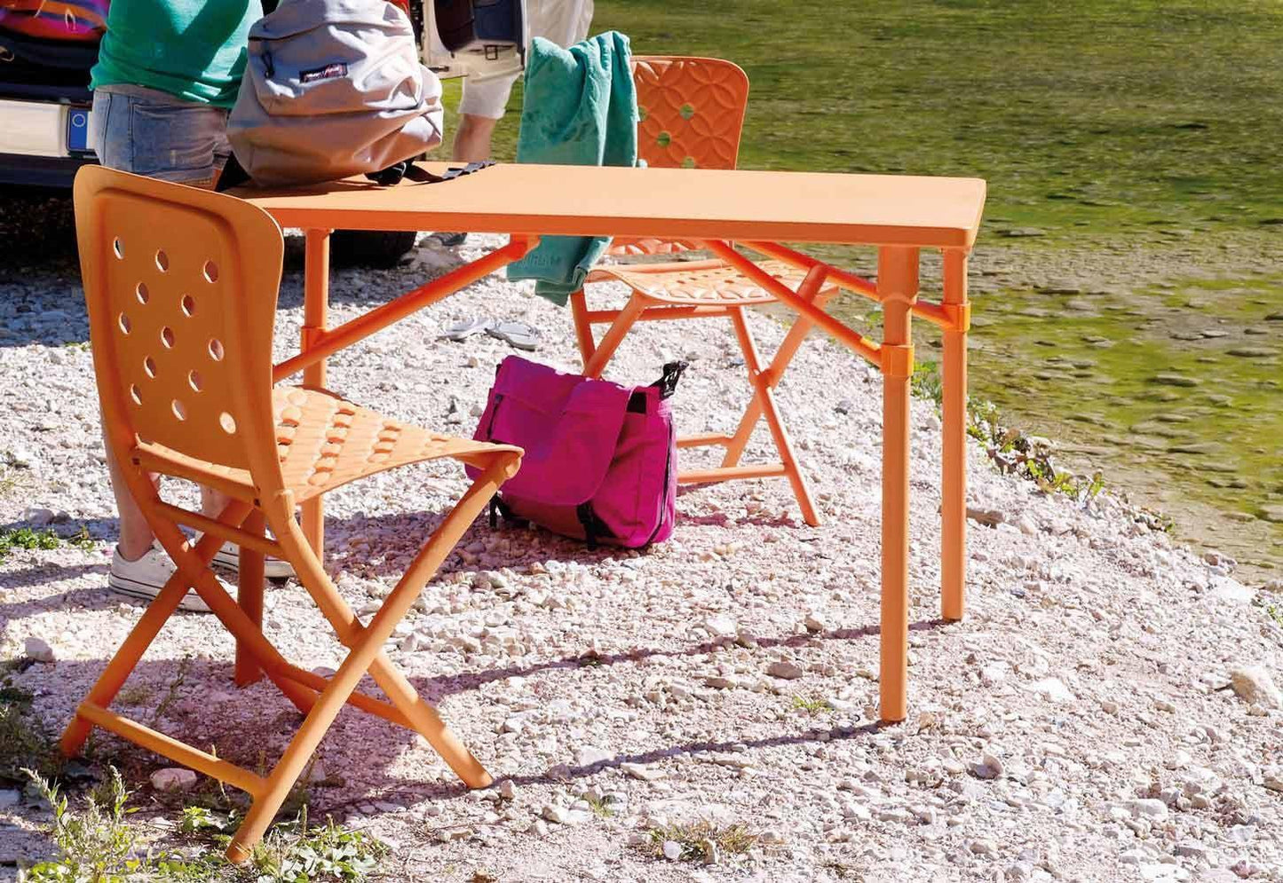 Zac Spring Folding Side Chair