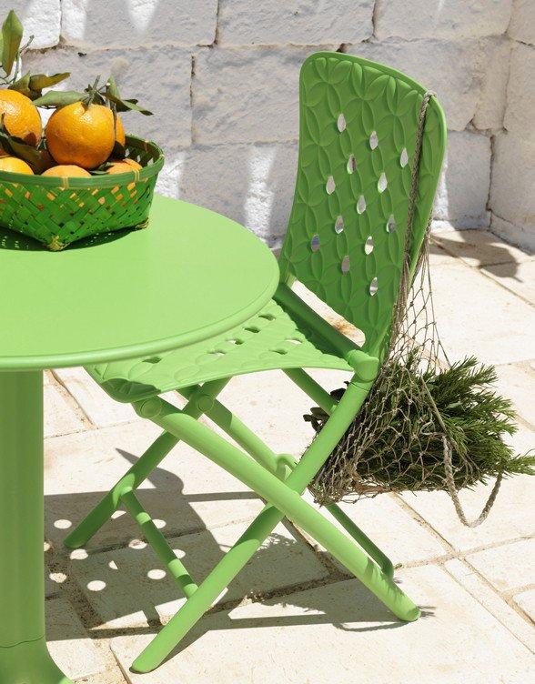 Zac Spring Folding Side Chair