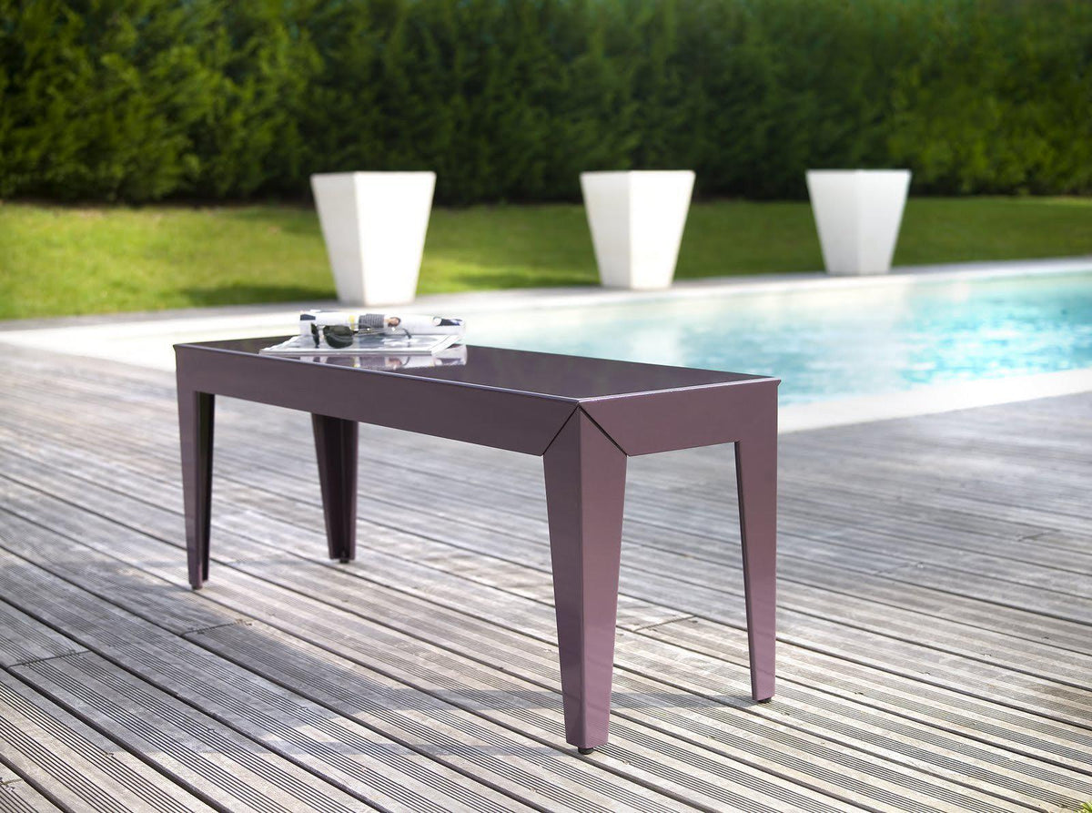 Zef Bench-Matière Grise-Contract Furniture Store