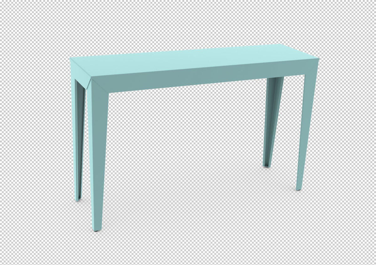 Zef Console Table-Matière Grise-Contract Furniture Store