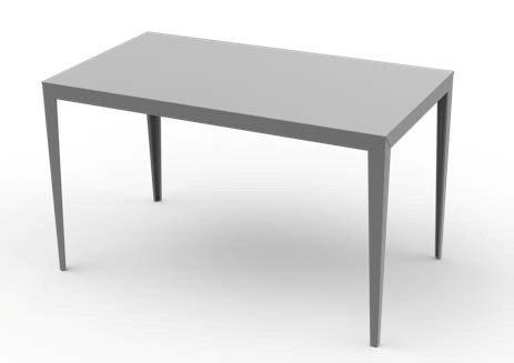 Zef Rectangular Poseur Table
